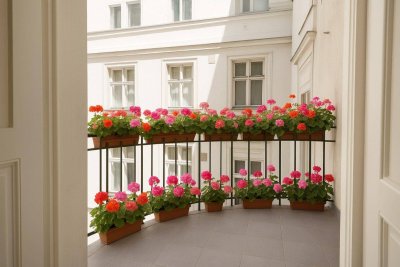 Attraktive 4-Zimmer-Altbauwohnung I Erstbezug mit Balkon