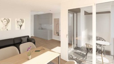 Tag der offenen Tür am 18.05.25 von 13.00 Uhr bis 15.00 Uhr 1-Zi.-Wohnung im 2. OG