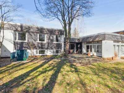 Großzügiger Split-Level-Bungalow in absolut ruhiger Lage von München-Trudering