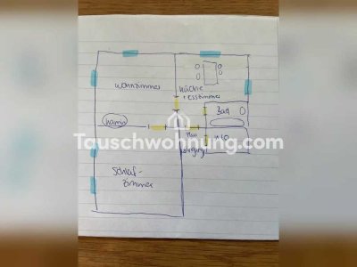 Tauschwohnung: Altbau 2,5 Zi Nahe Komumbusplatz