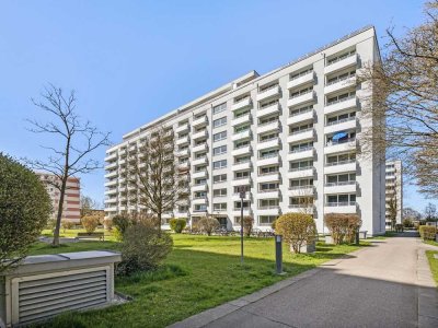 Oberschleißheim: 2016 sanierte 2-Zimmer-Wohnung