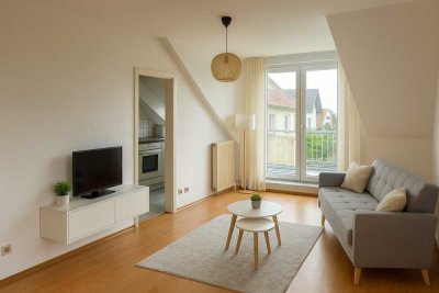Charmante 2-Zimmer-Wohnung mit großem Balkon und Weitblick