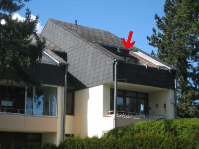 Helle 2-Zimmer-Wohnung mit EBK und Dachterrasse in Malente