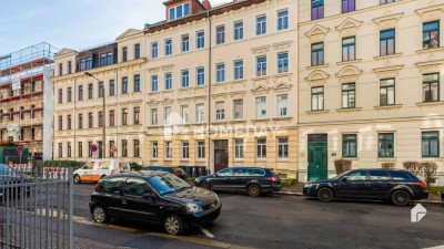 Ideal geschnittene 3-Zimmer-Wohnung in toller Lage von Gohlis-Süd