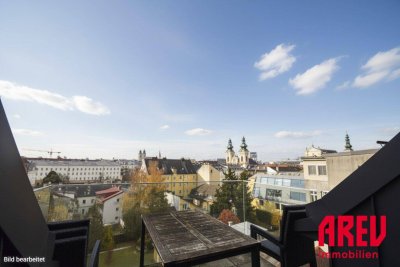 EINMALIG !! WOHNEN ÜBER DEN DÄCHERN VON LINZ - ELEGANTE MAISONETTE-WOHNUNG