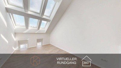 Moderne 2-Zimmer Dachgeschosswohnung | Terrasse | Klimaanlage | Nähe Café Hummel | Erstbezug