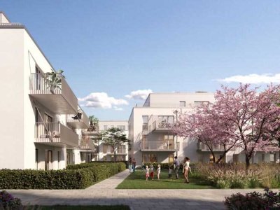 Naturverbundenes Wohnen: 3-Zimmer-Wohnung im grünen Boxdorf