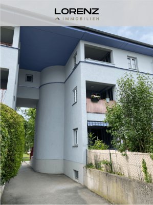 2 Zimmer Wohnung mit Süd-West Loggia und Tiefgaragenplatz
