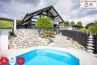 Exklusives HUF Architektenhaus in Maria Gugging! Anzahlung 450.000,00 Euro diskret &amp; direkt vom Eigentümer finanzieren! (ohne Bonitätsnachweis)