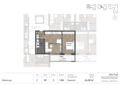 Willkommen im Wohnquartier "Alte Post"  - Neubau von 107 Wohneinheiten