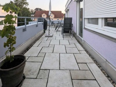 Moderne 3-Zimmer Penthouse-Wohnung mit Südterrasse *provisionsfrei*