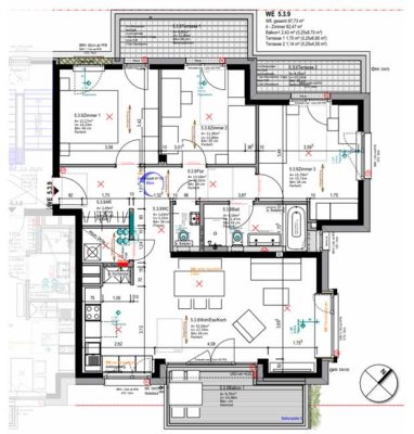 Helle 4-Zimmer-Wohnung im Dachgeschoss  ✨  Erstbezug in den Aeulehöfen