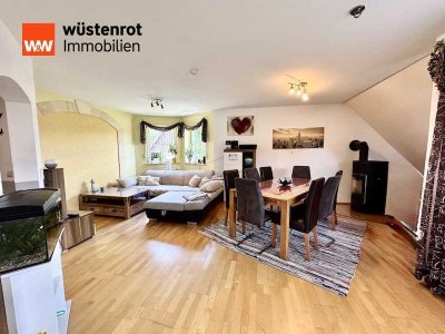 Traumhafte 3-Zimmer-Wohnung mit Loggia, Kaminofen und TG-Stellplatz in ruhiger Lage Memmingen-Hart