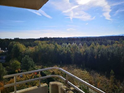"Mega Ausblick" -Top renovierte 4-Zi. Wohnung im 8. Stock mit toller Weitsicht und 2 Balkonen