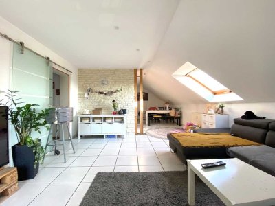 Stilvolle 5-Zimmer-Maisonette-Wohnung mit Balkon und Einbauküche in Weisweil *provisionsfrei*