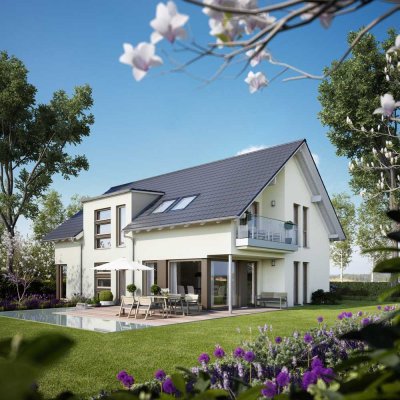 Ihr Traumhaus mit LivingHaus - Charmantes Zweifamilienhaus mit Wohlfühlfaktor