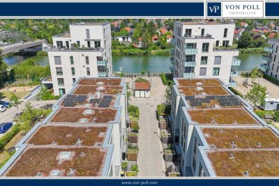 Grünes Familienglück in der List – stilvolles Stadthaus direkt am Mittellandkanal