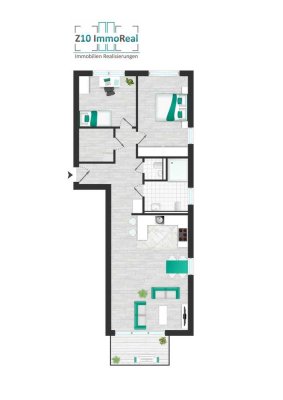 LS62-WE6 / 2. OG mit Aufzug