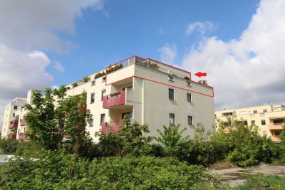 3-Zi.-Penthouse mit großer Terrasse und Garage in Karlsruhe-Neureut