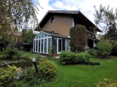 Seeidylle direkt vor der Haustüre! charmante Doppelhaushälfte mit Sonnenterrasse und Wintergarten