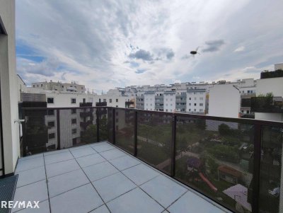 Süsse 2-Zimmer-Wohnung mit Terrasse bei Sommerbad Schwechat