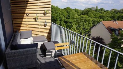 Sonnige Süd-Dachterrassenwohnung am Luitpoldpark im Grünen