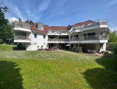 2,5 Zimmer-DG-Maisonette m. herrlicher Sonnen-Terrasse und 2 TG-Stellpl. direkt am Jubiläumspark