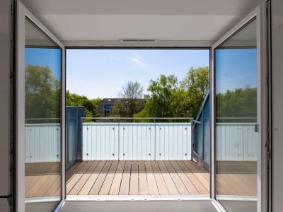 Wunderschöne, sanierte Dachgeschoss-Wohnung mit sonniger Dachterrasse
