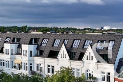 Courtagefrei: Eigentumswohnung mit Dachterrasse in Winterhude