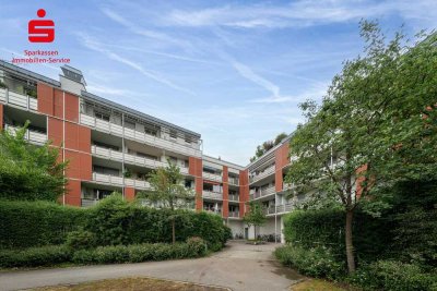 Toll geschnittene 2-Zimmer-Wohnung mit großem Balkon