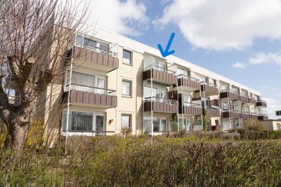 Stilvolle, sanierte 2-Raum-Wohnung mit gehobener Innenausstattung mit Einbauküche in Büsum