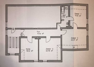 Schöne und renovierte 3-Zimmer-Wohnung in Bad Arolsen