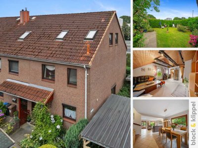 Reihenendhaus in Feldnähe mit Garten– ideal für Familien