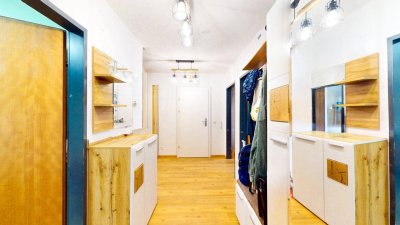 Helle 2,5-Zimmer-Wohnung mit Balkon, Liftzugang &amp; Tiefgaragenplatz in Villach-Völkendorf