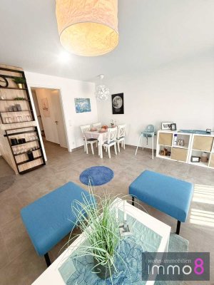 Hochwertige Gartenwohnung mit großer Südwestterrasse komplett ausgestattet