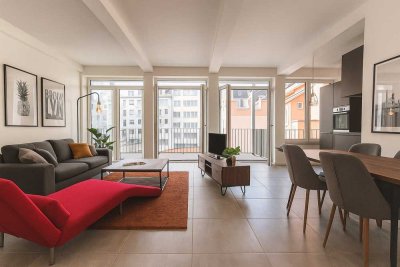 Luxuriöse 3-Zimmer Wohnung mit Balkon im 2. OG in Essen-Stadtkern