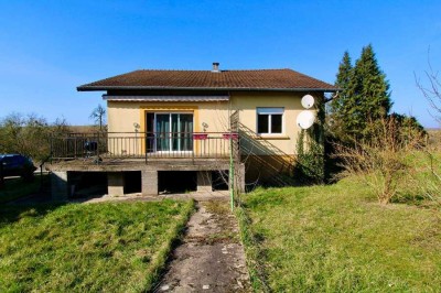 FRANKREICH- Bungalow mit großem Grundstück in Oberdorff (F)