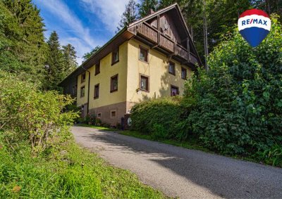 Viel Charme und Ausbaupotenzial -Einfamilienhaus mit Scheune in ruhiger Ortsrandlage in Weilheim-Ay