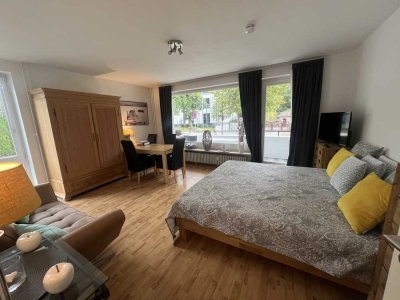 Hell, ruhig, grün! Möbliertes Apartment für 6 Monate