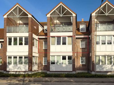 Wohnen mit Überblick: Vermietete Wohnung im 1. Obergeschoss