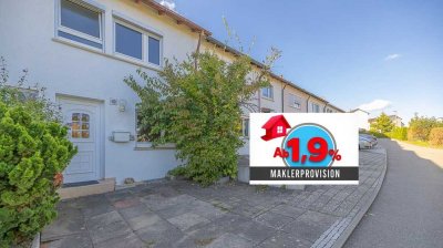 Endlich Eigenheim – charmantes Reihenhaus in Biberach