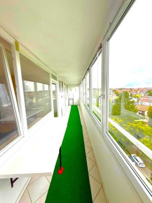 Helle große 3-Zimmer-Wohnung in Schwenningen mit zwei Balkonen