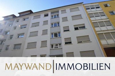 Gepflegte 3-Zimmer-Wohnung mit überdachtem Balkon und Stellplatz im Hof