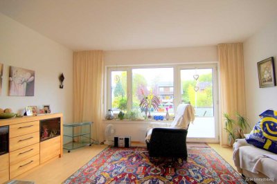 2-Zimmer-Wohnung mit Balkon, Stellplatz, Gemeinschaftsgarten und Einbauküche in ruhiger Lage