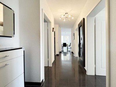 Nähe Kurpark: Barrierefreie 4-Zimmer-Wohnung mit Garten und Tiefgarage
