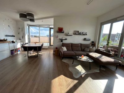 Provisionfrei - Exklusives 3,5-Zimmer-Penthouse mit Tiefgaragenbox – Toplage Stadtmitte Sindelfingen