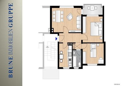 Helle 3 Zimmer Wohnungen mit Balkon im grünen Zinkhüttenpark!