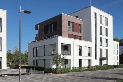 Tolle Neubauwohnung in Detmerode - barrierefreies Wohnen mit schöner Dachrerrasse // 2.OG li.