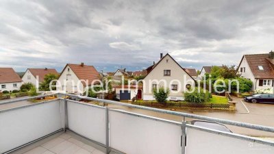 Großzügige Dachgeschoss-Wohnung in ruhiger Lage von Bitz