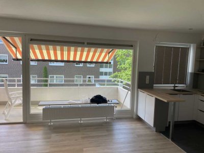 TOP  1 Zimmer Apartment in Barsbüttel direkt an der Landesgrenze zu Hamburg  ( teilmöbliert )